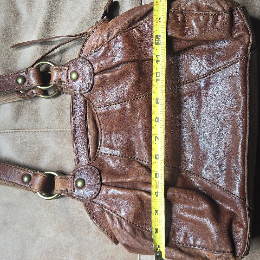 Lucky Brand Brown and Black Leather Detail - Picture 9 of 9